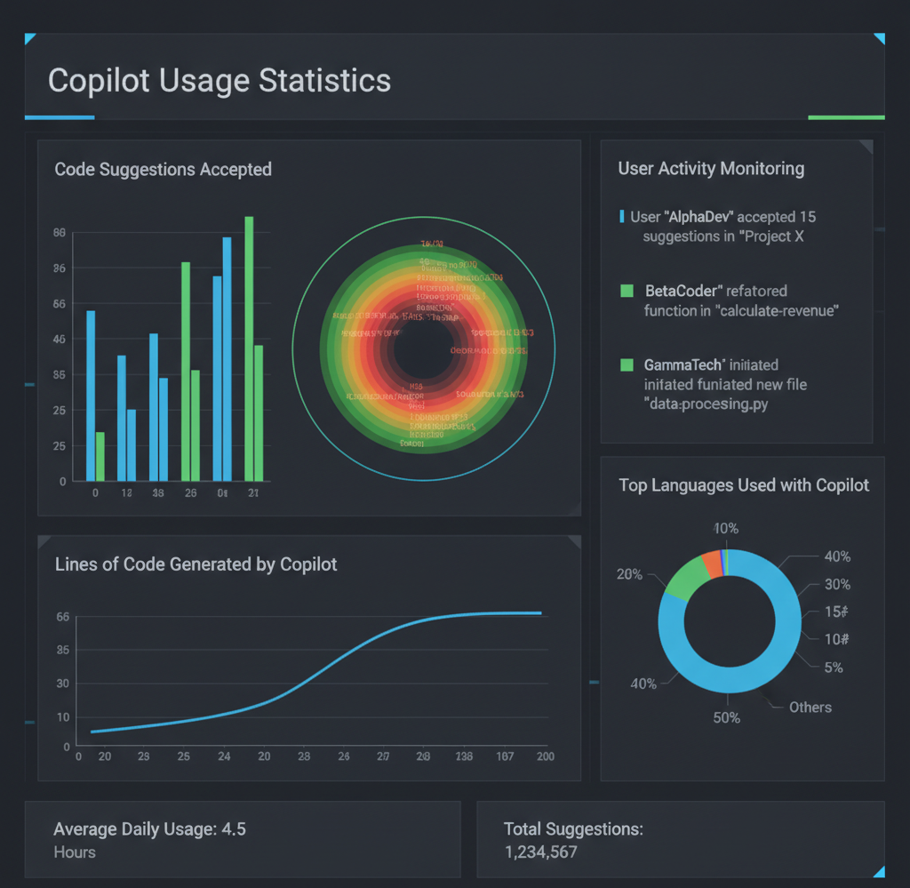 Copilot analytics dashboard